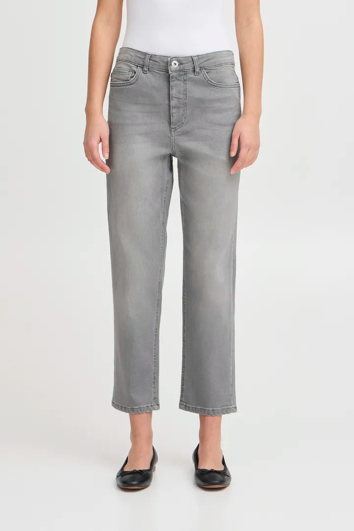 Twiggy Raven Jeans - Light Grey Wash