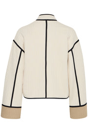 Kate Quilted Jacket - Almond Milk