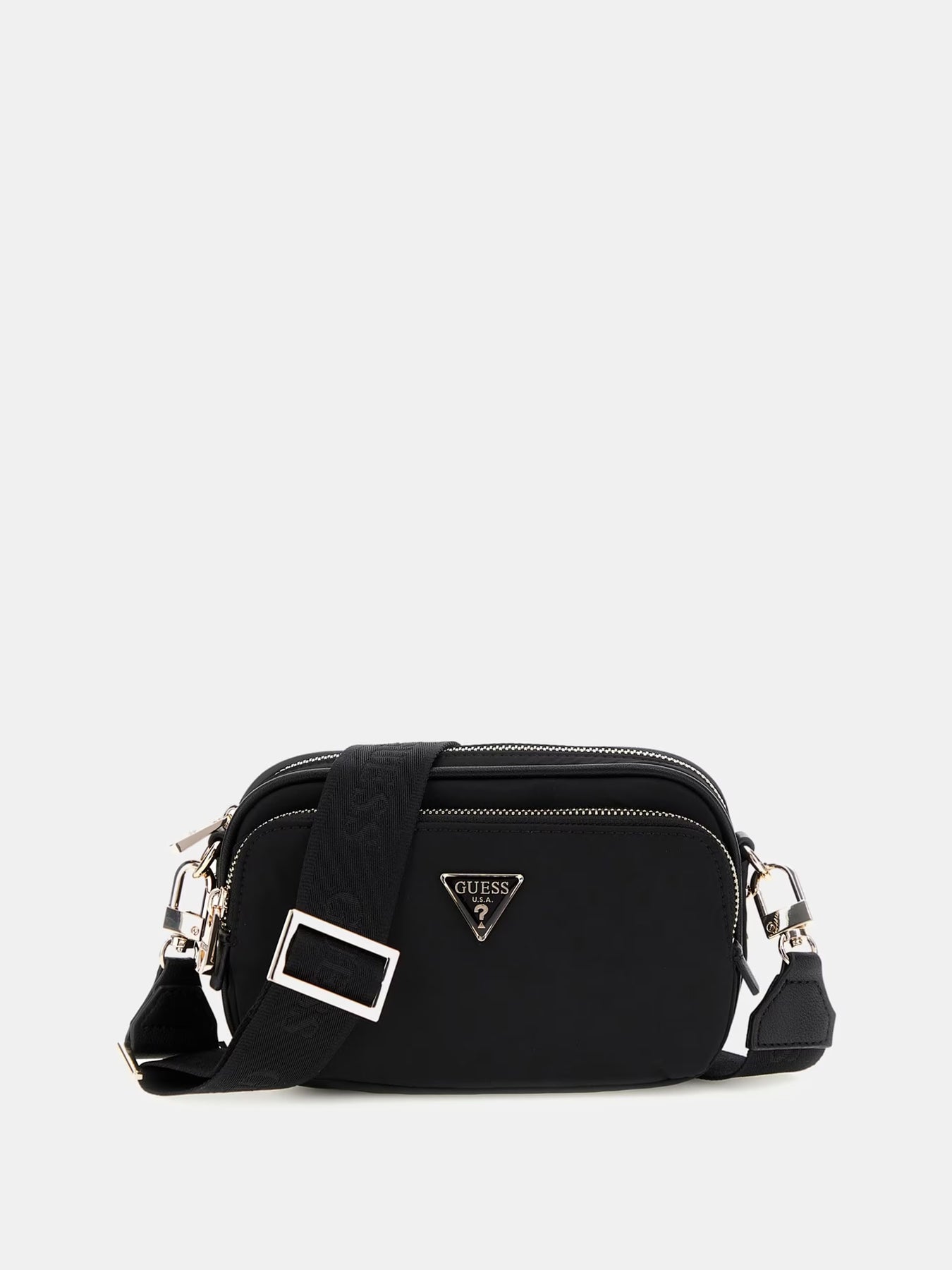 Black guess crossbody purse best sale