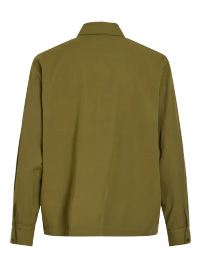 Gitta Pocket Loose Shirt - Capulet Olive