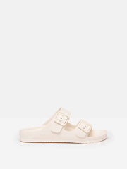 Joules Sunseeker EVA Sliders - White