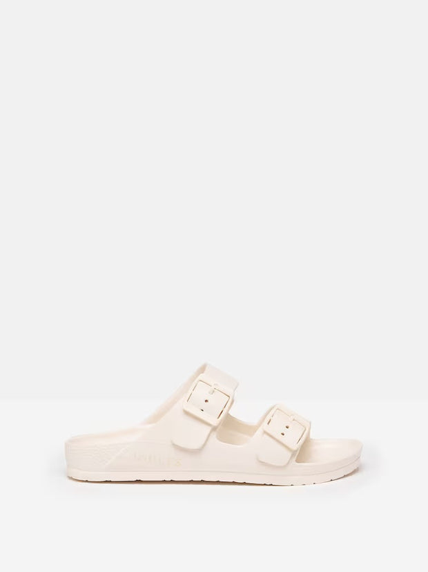 Joules Sunseeker EVA Sliders - White