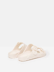 Joules Sunseeker EVA Sliders - White