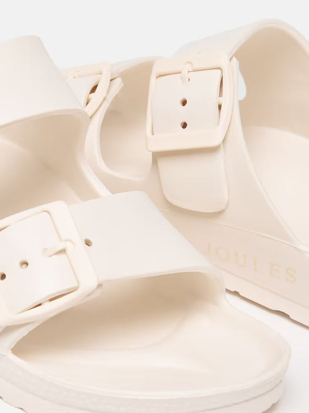 Joules Sunseeker EVA Sliders - White