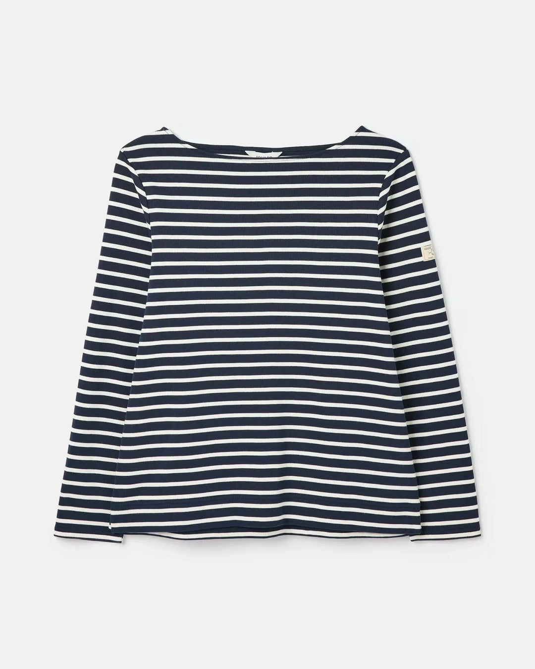 Joules Harbour Boat Neck Breton Top - Navy/Cream