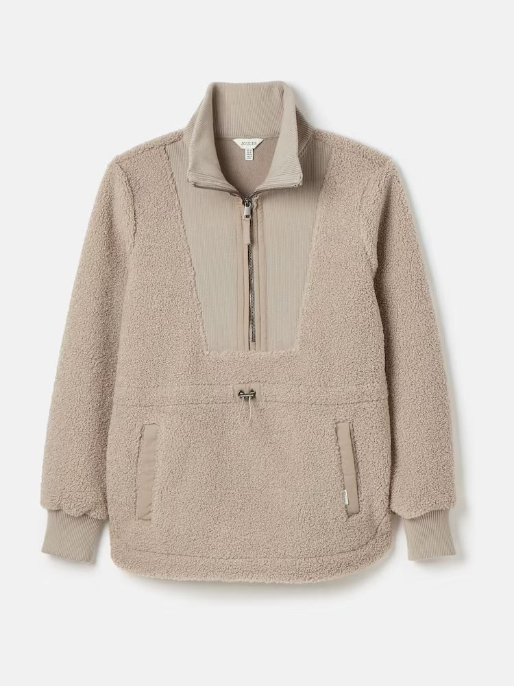 Joules Thurleston Borg Fleece - Neutral