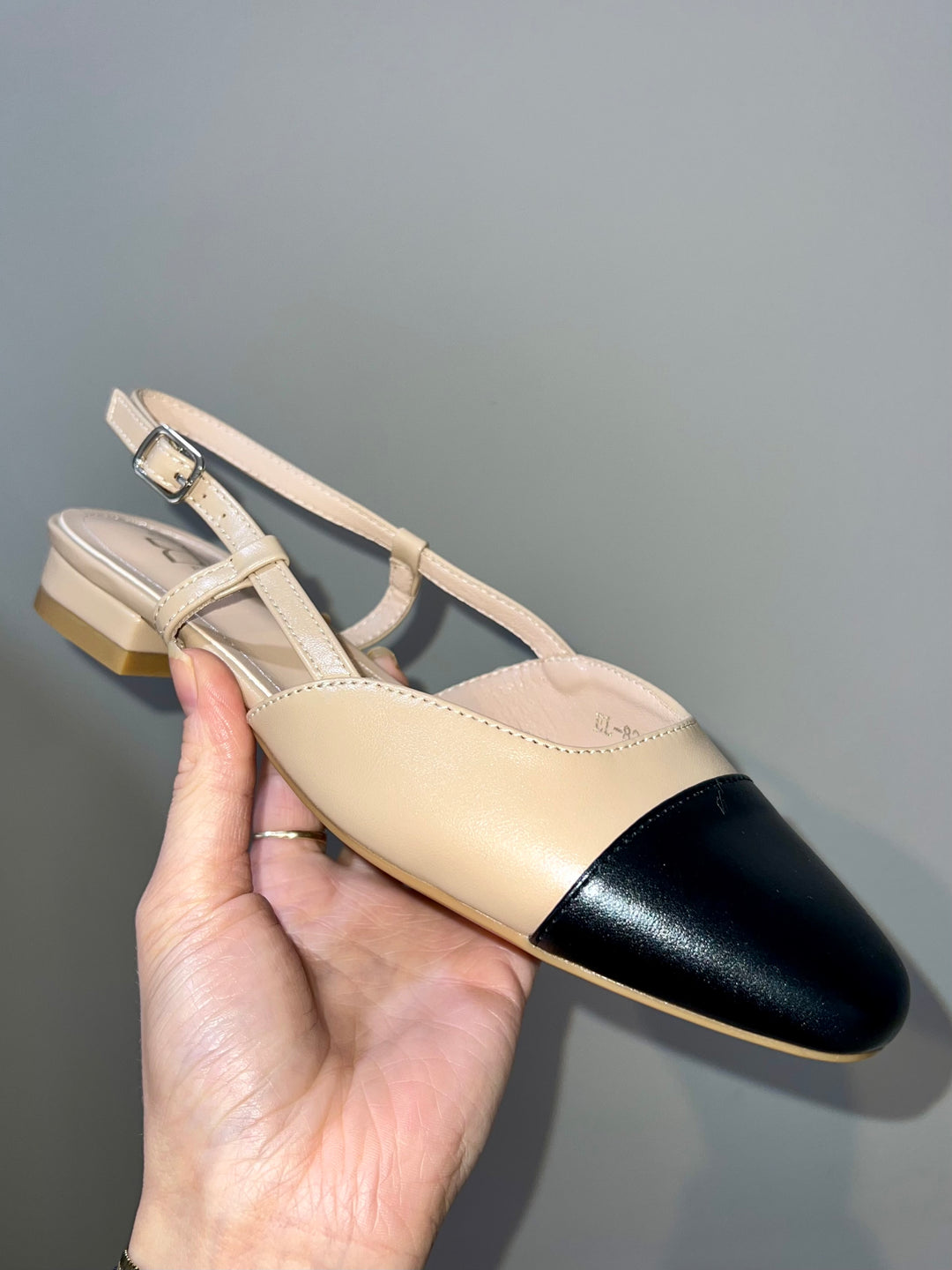 Ballerina Slingback - Taupe