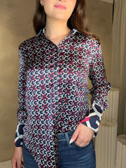 Guess Alexandra Shirt - Navy/Red