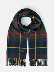 Joules Langtree Scarf Navy Check