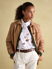 Joules Launton Jacket - Camel Check