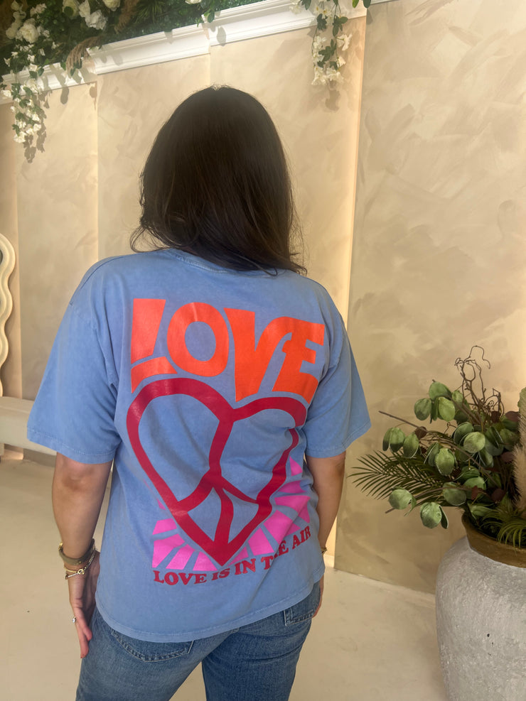 Love Tee - Blue