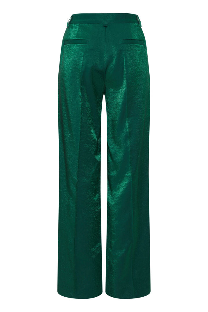 Mayha Wide Leg Trousers - Green