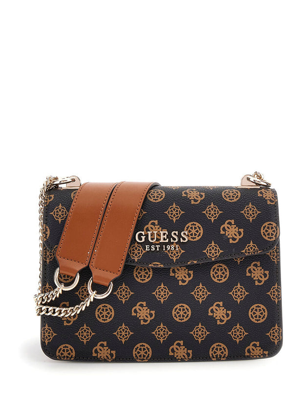 Guess Evelune Convertible Crossbody - Mocha