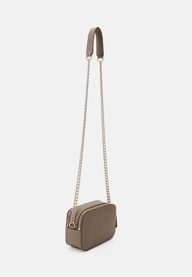 Guess Noelle Camera Crossbody - Dark Taupe