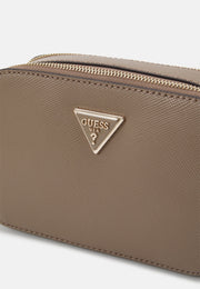 Guess Noelle Camera Crossbody - Dark Taupe