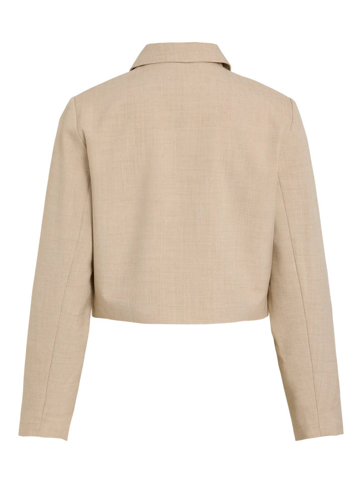 Rosa Blazer Jacket - Light Natural