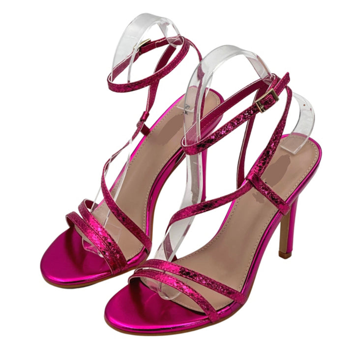 Nicole Strappy Sandal - Fuschia