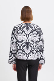 Malini Jacket - Black Paisley