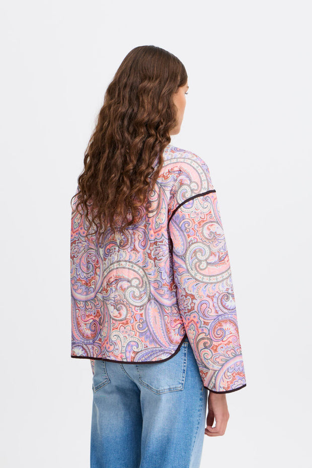 Malini Jacket - Lilac Paisley Print