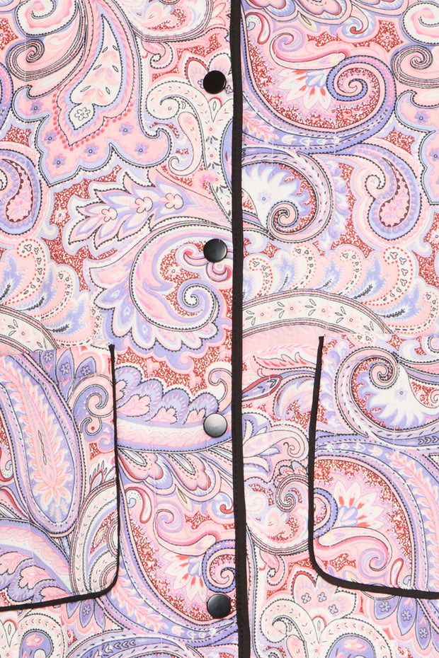 Malini Jacket - Lilac Paisley Print