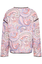 Malini Jacket - Lilac Paisley Print