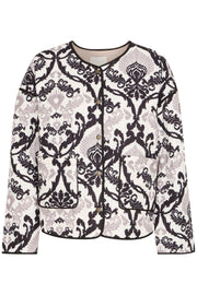 Malini Jacket - Black Paisley