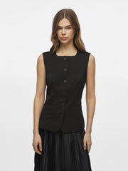 Tailored Waistcoat - Black