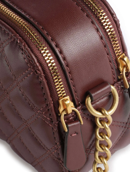 Guess Giully Camera Bag - Burgundy – Spoilt Belle Boutique Online