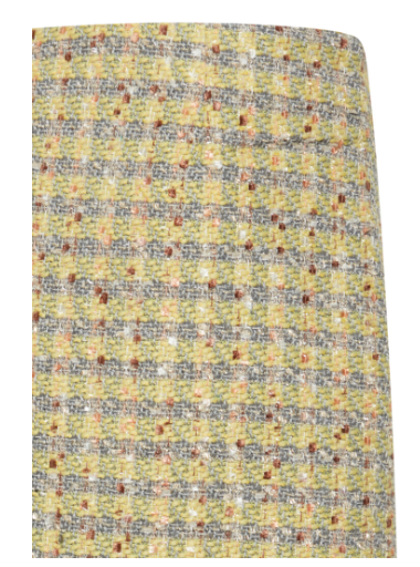 Anecta Skirt -  Lime Green Tweed