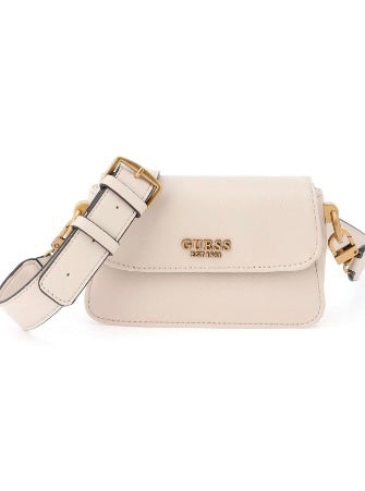 Guess Arja Mini Crossbody Flap - Stone – Spoilt Belle Boutique Online