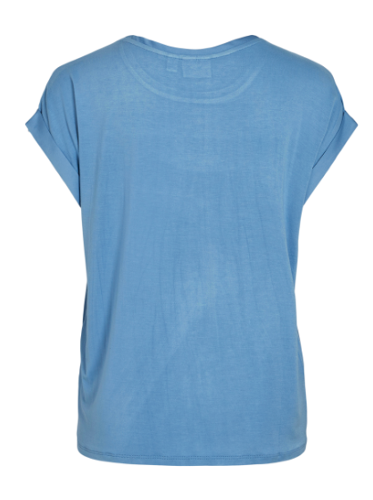 Ellette Short Sleeve Top - Blissful Blue