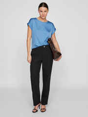 Ellette Short Sleeve Top - Blissful Blue