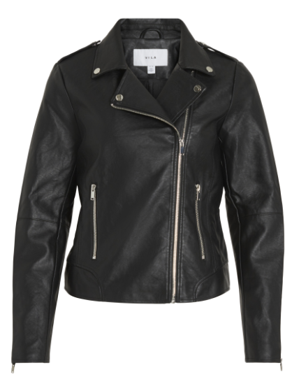 Cara Biker Jacket - Black