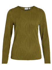 Nira Texture Top - Olive