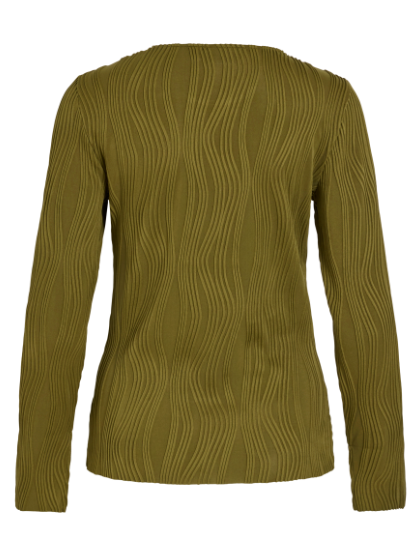 Nira Texture Top - Olive