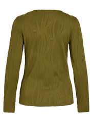 Nira Texture Top - Olive