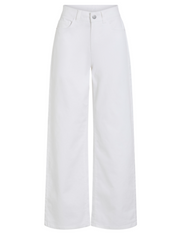 Emma Wide Leg Jean - White