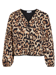 Sus Quilted Jacket - Leopard