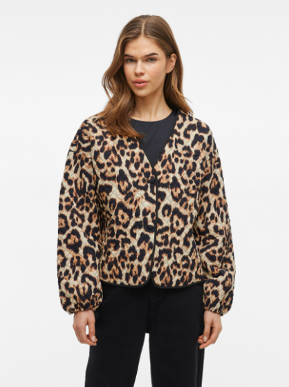 Sus Quilted Jacket - Leopard