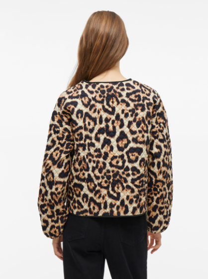 Sus Quilted Jacket - Leopard