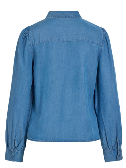 Givani Denim Shirt - Light Blue Denim