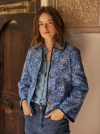 Vienna Jacket - Blue Iolite