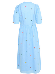 Olivia Dress - Dusk Blue