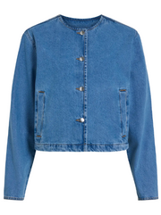 Reba Denim Jacket - Light Blue Denim