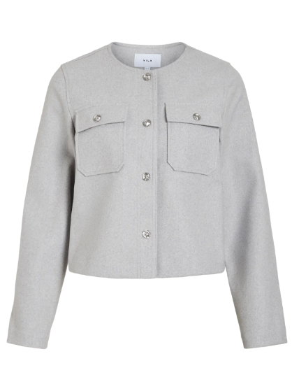 Solo Jacket - Light Grey Melange