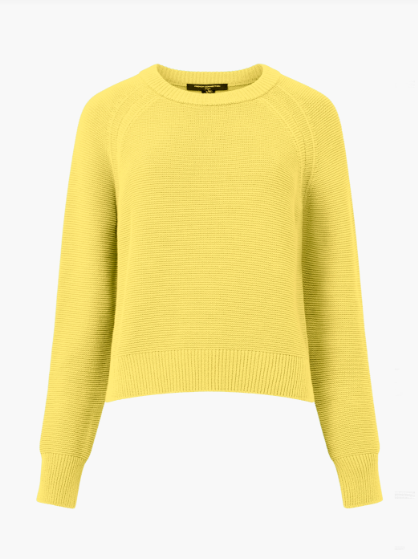 French Connection Lily Mozart Knit - Butter Yellow