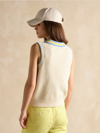 Joules Deuce Tank - Cream