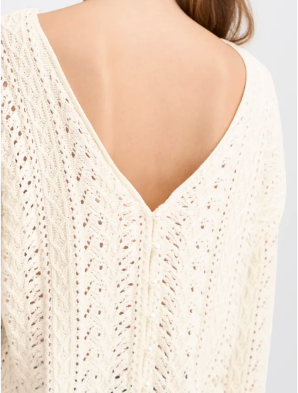 Besiane Crochet Top - Birch