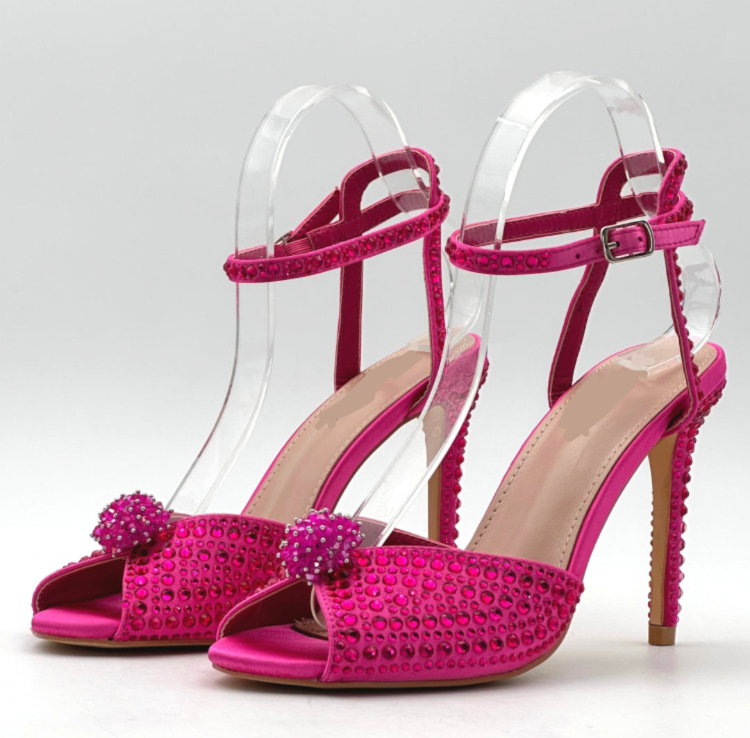 Pink heels uk on sale