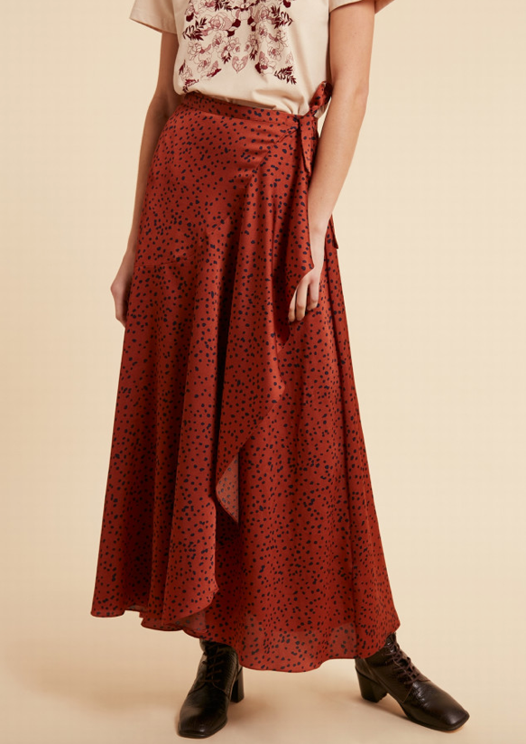 Edmea Skirt - Terracotta